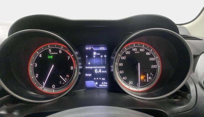 2022 Maruti Swift ZXI PLUS DUAL TONE, Petrol, Manual, 48,870 km, Odometer Image