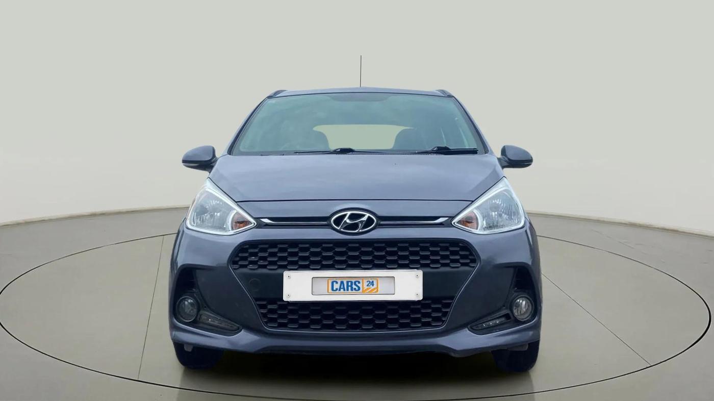 2017 Hyundai Grand i10 SPORTZ (O) AT 1.2 KAPPA VTVT, Petrol, Automatic, 93,942 km, Front