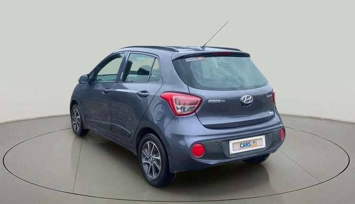 2017 Hyundai Grand i10 SPORTZ (O) AT 1.2 KAPPA VTVT, Petrol, Automatic, 93,797 km, Left Back Diagonal