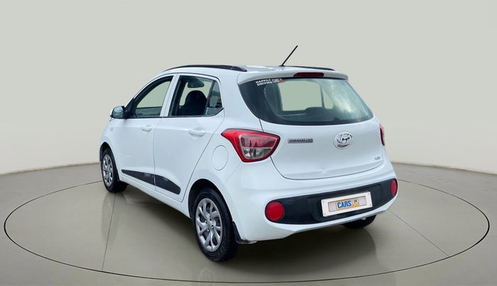 2018 Hyundai Grand i10 MAGNA 1.2 KAPPA VTVT, Petrol, Manual, 50,908 km, Left Back Diagonal