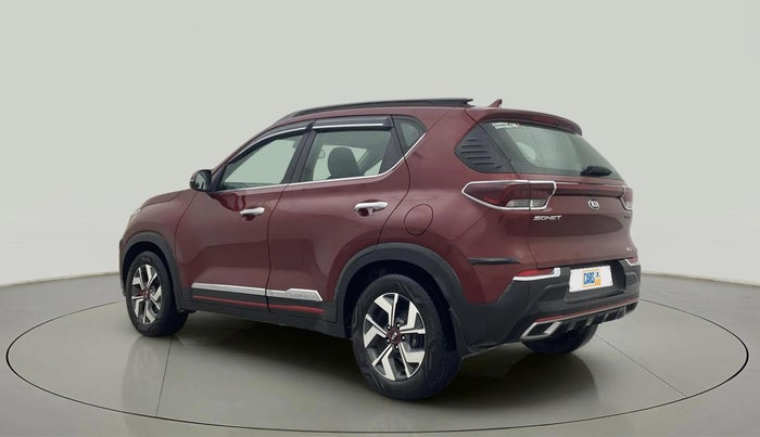 2020 KIA SONET GTX PLUS 1.0 DCT, Petrol, Automatic, 53,493 km, Left Back Diagonal