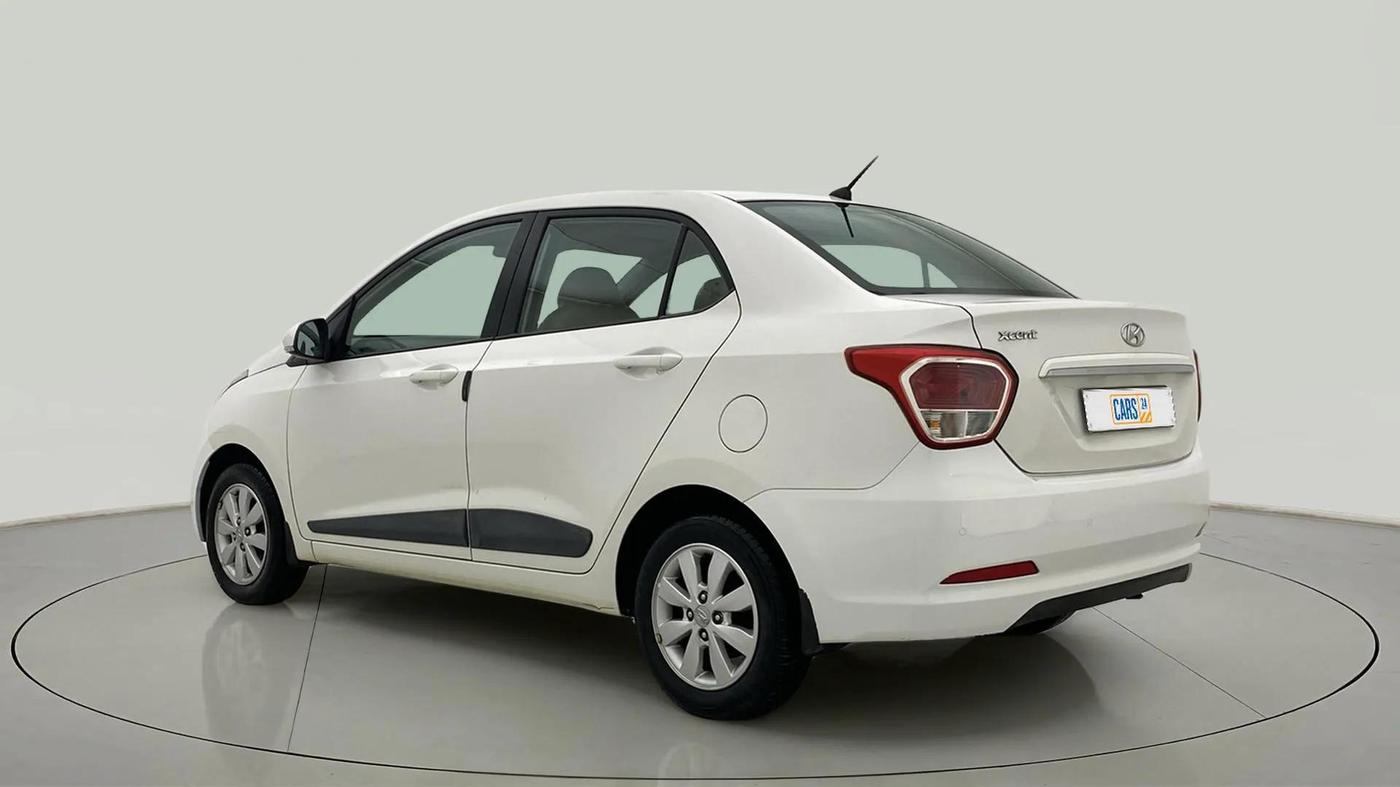 2014 Hyundai Xcent S (O) 1.2, Petrol, Manual, 42,024 km, Left Back Diagonal