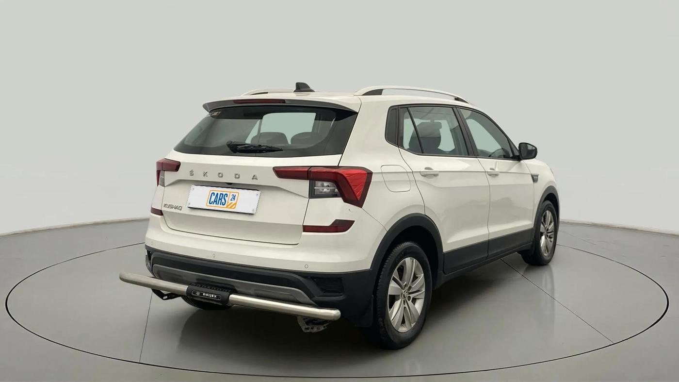 2023 Skoda KUSHAQ AMBITION 1.0L TSI MT, Petrol, Manual, 11,978 km, Right Back Diagonal