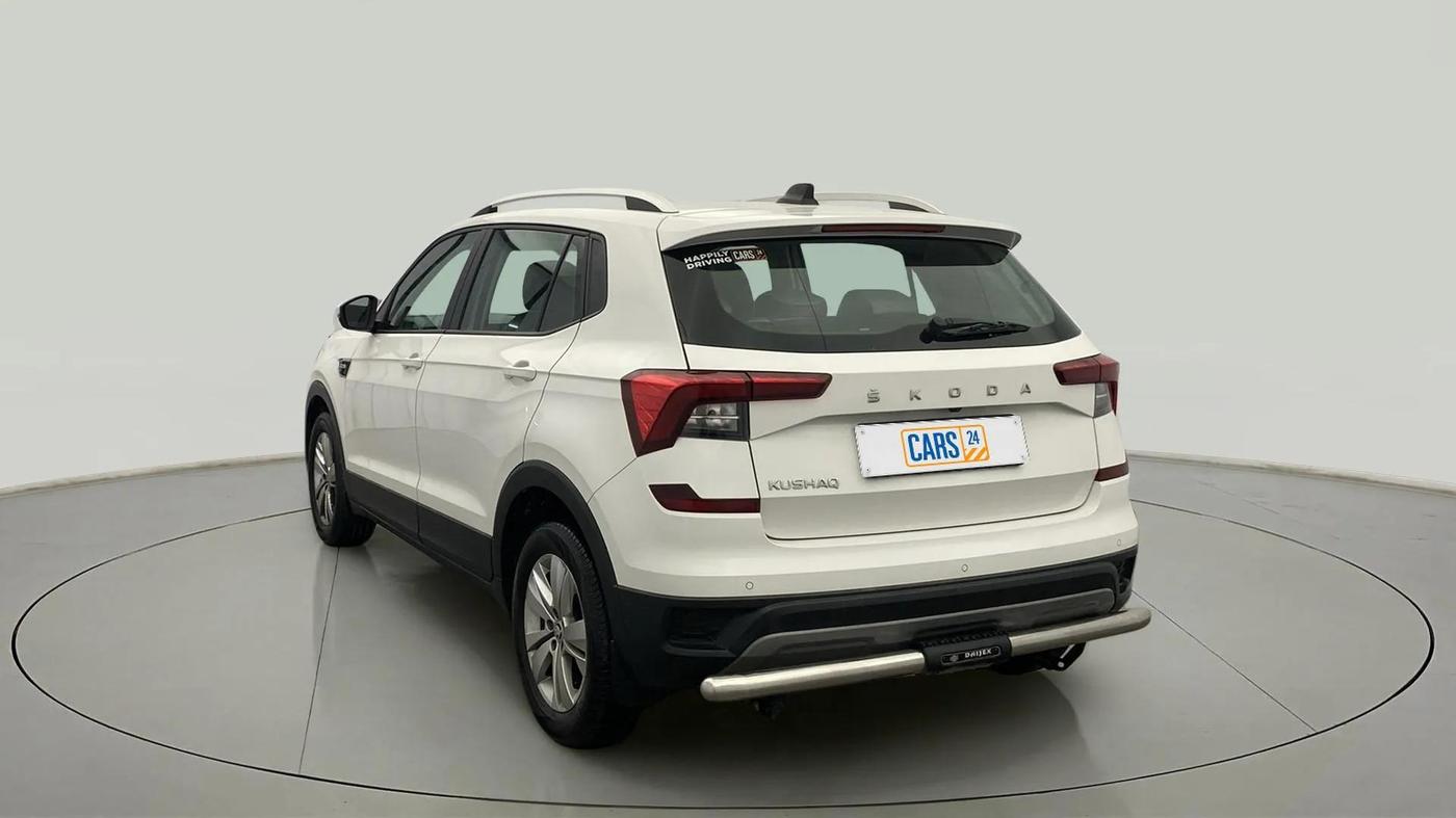 2023 Skoda KUSHAQ AMBITION 1.0L TSI MT, Petrol, Manual, 11,978 km, Left Back Diagonal