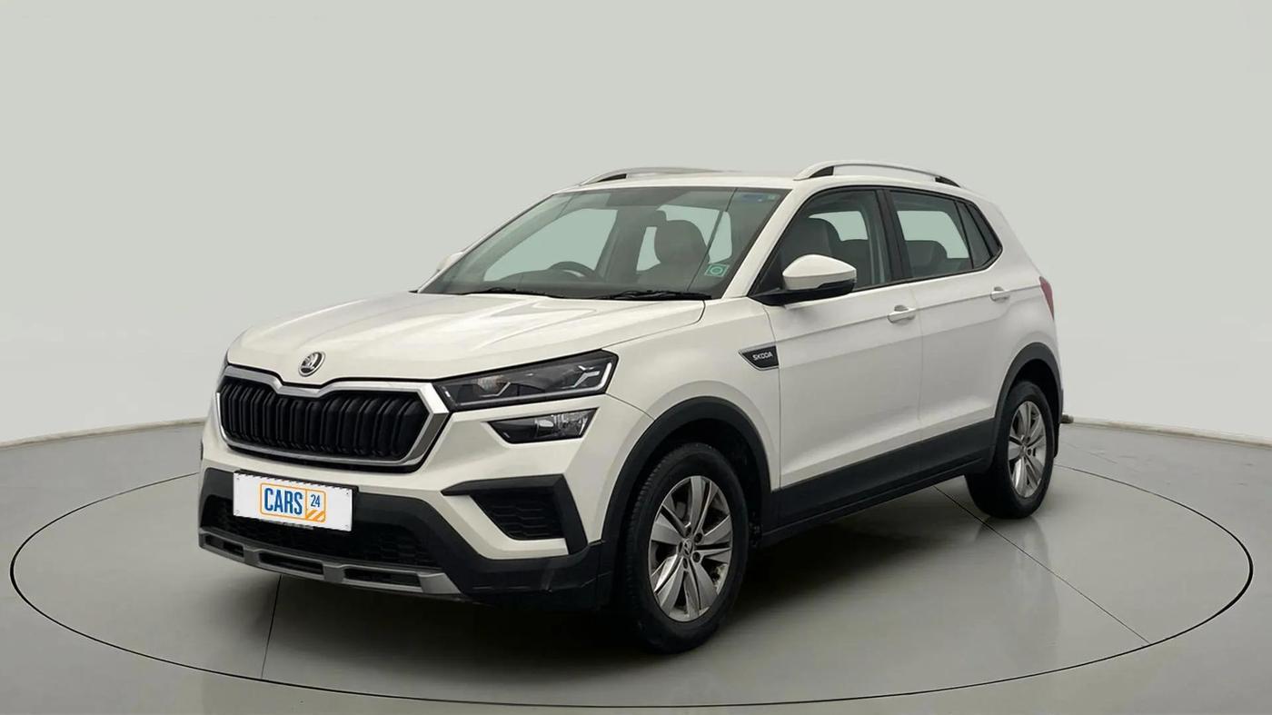 2023 Skoda KUSHAQ AMBITION 1.0L TSI MT, Petrol, Manual, 11,978 km, Left Front Diagonal