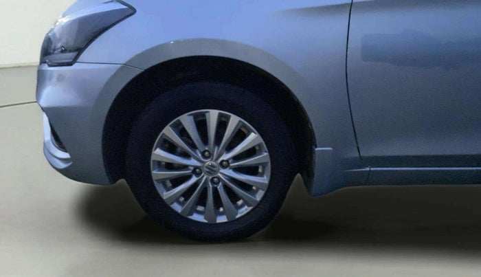 2022 Maruti Ciaz ZETA AT 1.5  SHVS PETROL, Petrol, Automatic, 16,843 km, Left Front Wheel