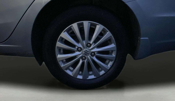 2022 Maruti Ciaz ZETA AT 1.5  SHVS PETROL, Petrol, Automatic, 16,843 km, Left Rear Wheel