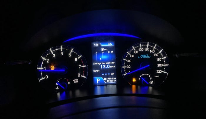 2022 Maruti Ciaz ZETA AT 1.5  SHVS PETROL, Petrol, Automatic, 16,843 km, Odometer Image