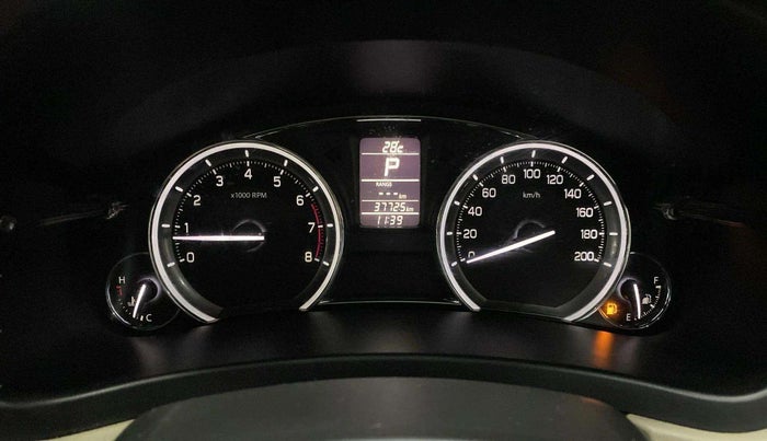 2018 Maruti Ciaz ALPHA  AT 1.4  PETROL, Petrol, Automatic, 37,729 km, Odometer Image