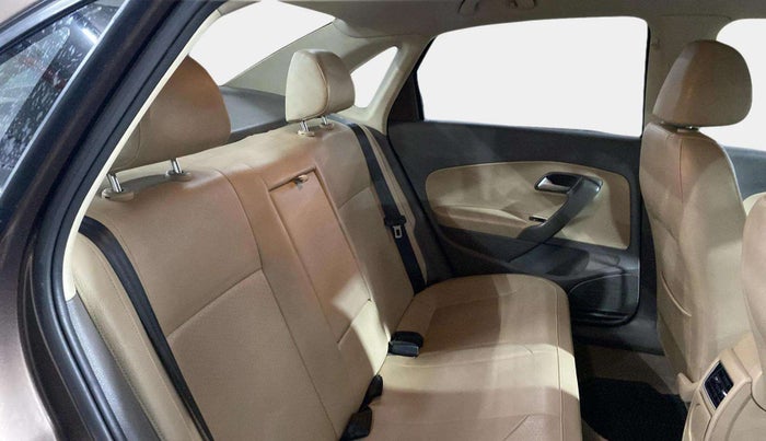 2017 Volkswagen Vento HIGHLINE PLUS 1.2 AT 16 ALLOY, Petrol, Automatic, 40,549 km, Right Side Rear Door Cabin