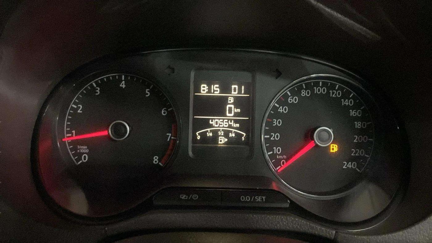 2017 Volkswagen Vento HIGHLINE PLUS 1.2 AT 16 ALLOY, Petrol, Automatic, 40,549 km, Odometer Image