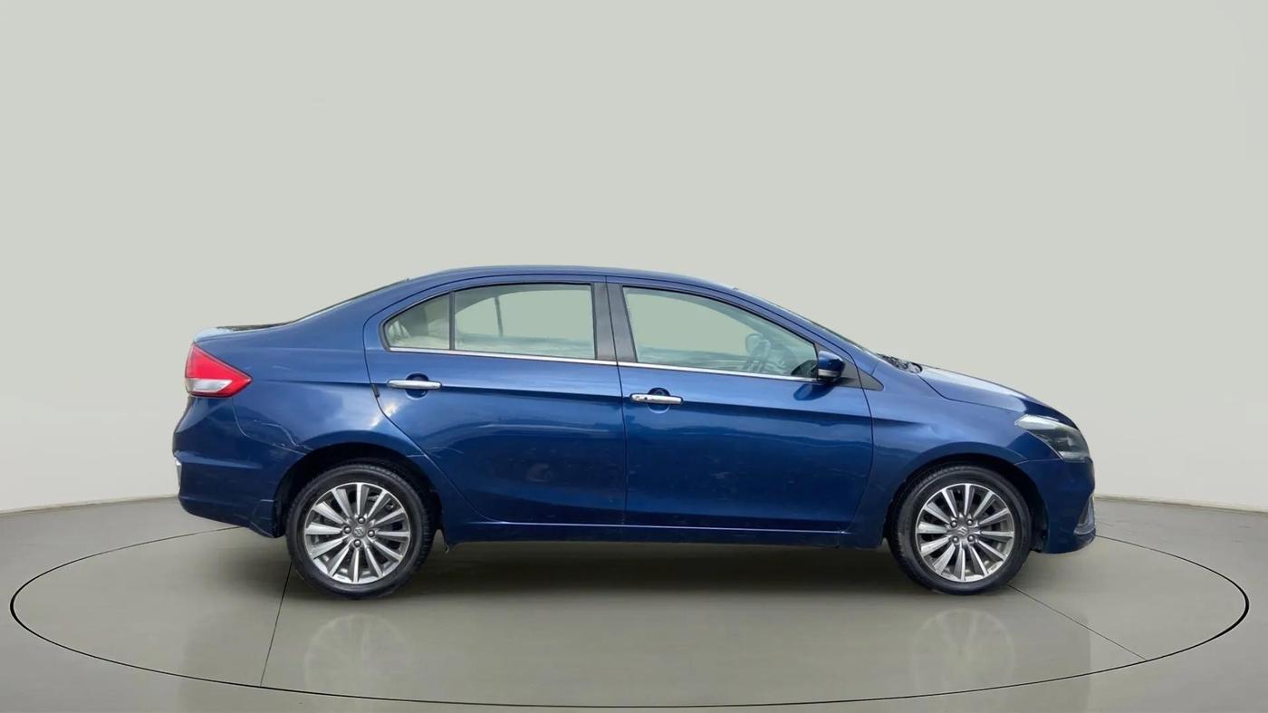 2019 Maruti Ciaz ALPHA  AT 1.5 SHVS PETROL, Petrol, Automatic, 76,652 km, Right Side View