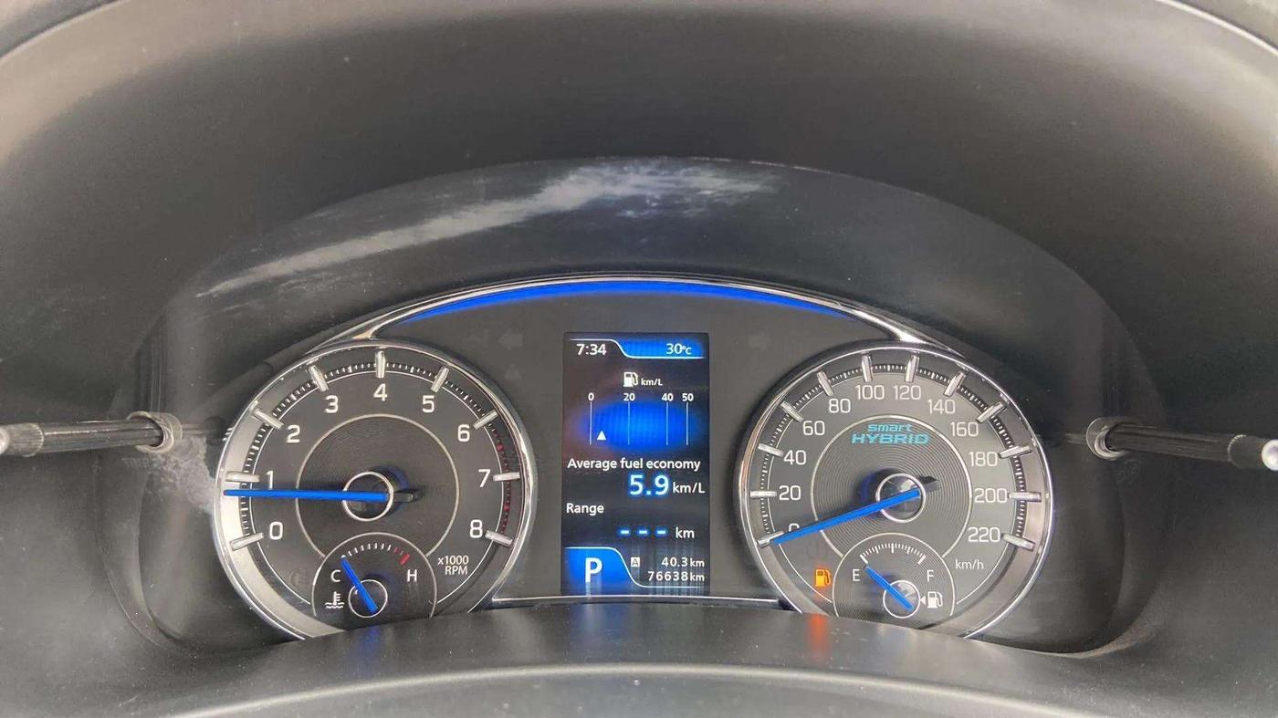 2019 Maruti Ciaz ALPHA  AT 1.5 SHVS PETROL, Petrol, Automatic, 76,652 km, Odometer Image