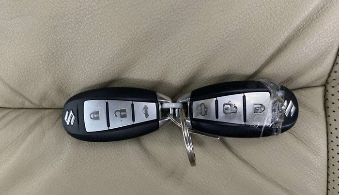 2019 Maruti Ciaz ALPHA 1.5 SHVS PETROL, Petrol, Manual, 55,151 km, Key Close Up