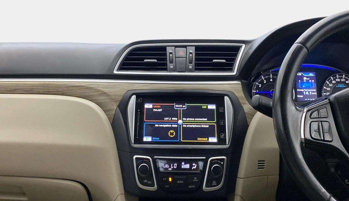 2019 Maruti Ciaz ALPHA 1.5 SHVS PETROL, Petrol, Manual, 55,151 km, Air Conditioner