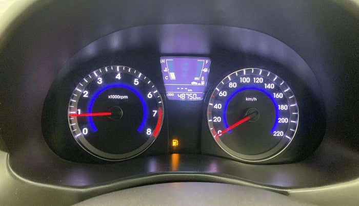 2017 Hyundai Verna 1.6 VTVT SX, Petrol, Manual, 48,752 km, Odometer Image