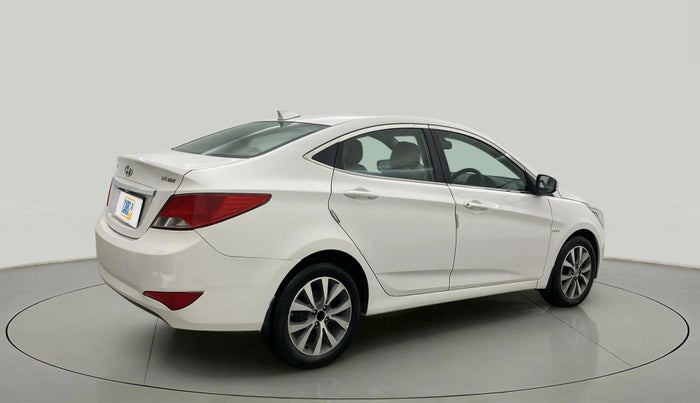 2017 Hyundai Verna 1.6 VTVT SX, Petrol, Manual, 48,752 km, Right Back Diagonal