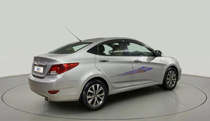 2013 Hyundai Verna FLUIDIC 1.6 VTVT SX, Petrol, Manual, 83,079 km, Right Back Diagonal
