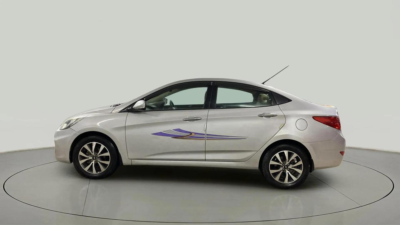 2013 Hyundai Verna FLUIDIC 1.6 VTVT SX, Petrol, Manual, 83,079 km, Left Side