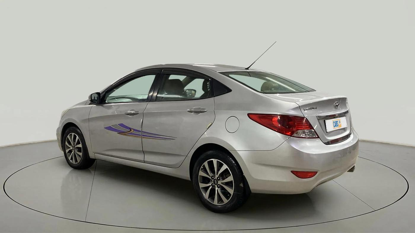 2013 Hyundai Verna FLUIDIC 1.6 VTVT SX, Petrol, Manual, 83,079 km, Left Back Diagonal