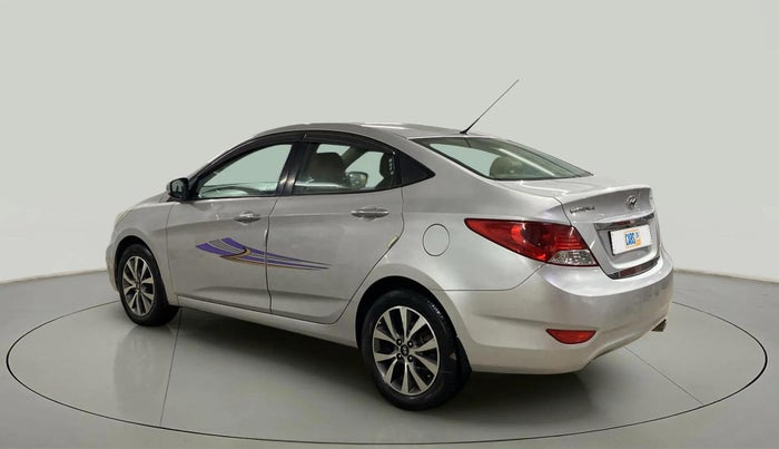 2013 Hyundai Verna FLUIDIC 1.6 VTVT SX, Petrol, Manual, 83,079 km, Left Back Diagonal