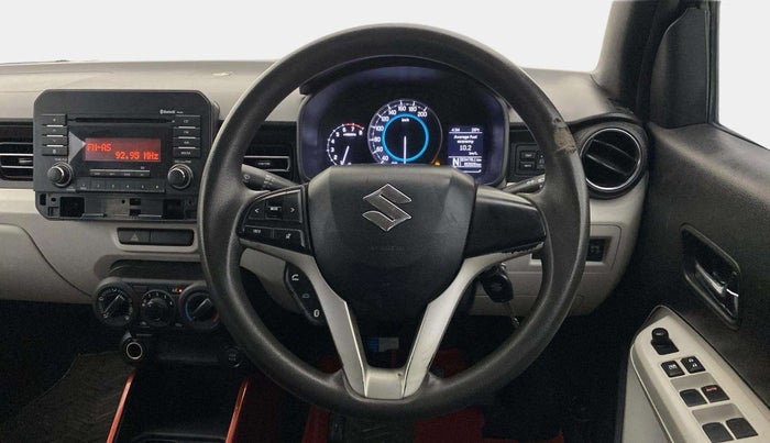 2017 Maruti IGNIS DELTA 1.2 AMT, Petrol, Automatic, 80,925 km, Steering Wheel Close Up