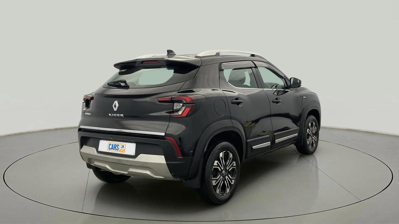 2022 Renault Kiger RXZ AMT, Petrol, Automatic, 45,959 km, Right Back Diagonal