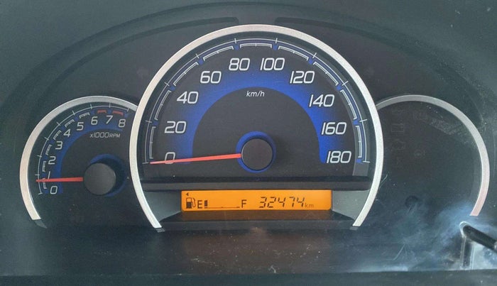 2018 Maruti Wagon R 1.0 VXI, Petrol, Manual, 32,472 km, Odometer Image