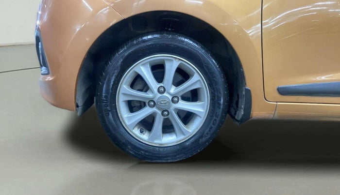 2014 Hyundai Grand i10 ASTA AT 1.2 KAPPA VTVT, CNG, Automatic, 53,386 km, Left Front Wheel