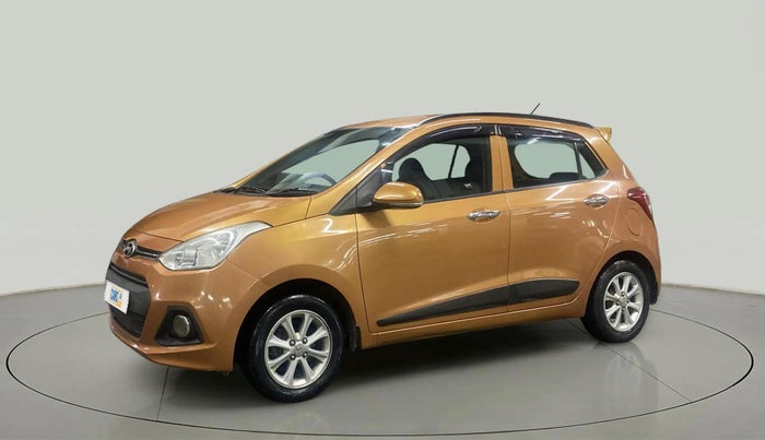 2014 Hyundai Grand i10 ASTA AT 1.2 KAPPA VTVT, CNG, Automatic, 53,386 km, Left Front Diagonal