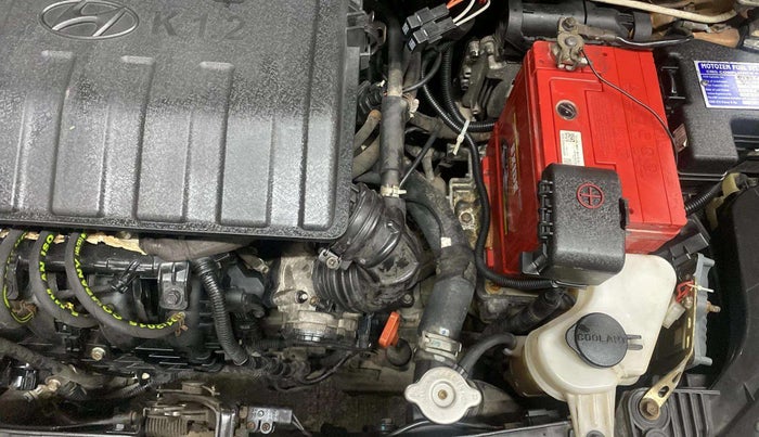 2014 Hyundai Grand i10 ASTA AT 1.2 KAPPA VTVT, CNG, Automatic, 53,386 km, Engine View - Left