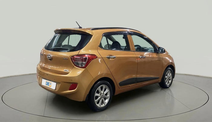 2014 Hyundai Grand i10 ASTA AT 1.2 KAPPA VTVT, CNG, Automatic, 53,386 km, Right Back Diagonal