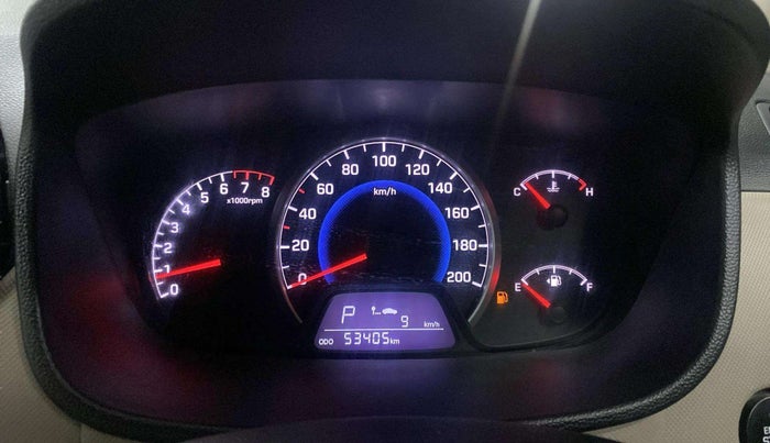2014 Hyundai Grand i10 ASTA AT 1.2 KAPPA VTVT, CNG, Automatic, 53,386 km, Odometer Image
