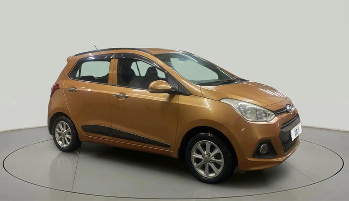 2014 Hyundai Grand i10 ASTA AT 1.2 KAPPA VTVT, CNG, Automatic, 53,386 km, Right Front Diagonal