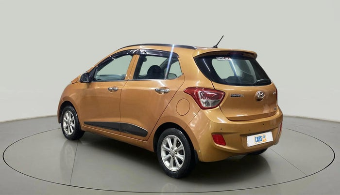 2014 Hyundai Grand i10 ASTA AT 1.2 KAPPA VTVT, CNG, Automatic, 53,386 km, Left Back Diagonal