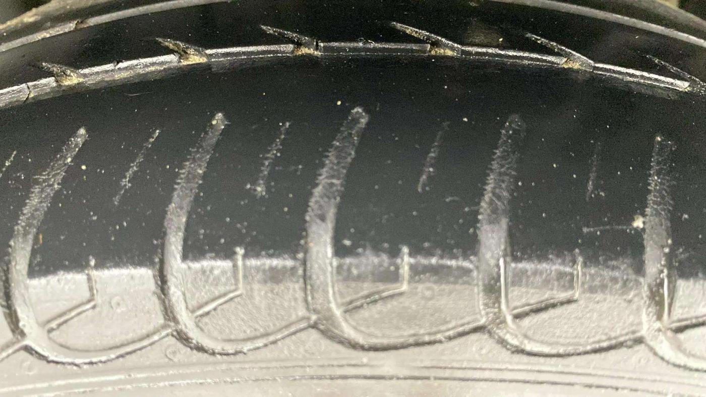2018 Tata TIAGO NRG PETROL, Petrol, Manual, 35,819 km, Left Rear Tyre Tread