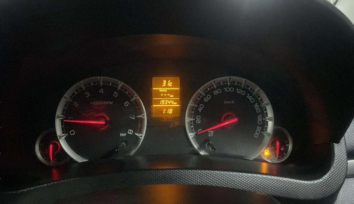 2017 Maruti Swift ZXI, Petrol, Manual, 19,328 km, Odometer Image