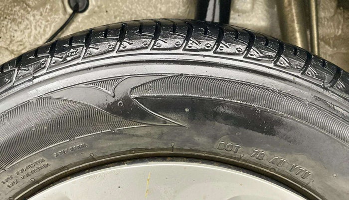 2017 Maruti Celerio ZXI AMT (O), Petrol, Automatic, 69,083 km, Left Rear Tyre Tread
