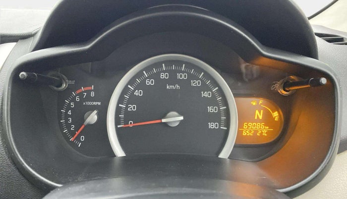 2017 Maruti Celerio ZXI AMT (O), Petrol, Automatic, 69,083 km, Odometer Image