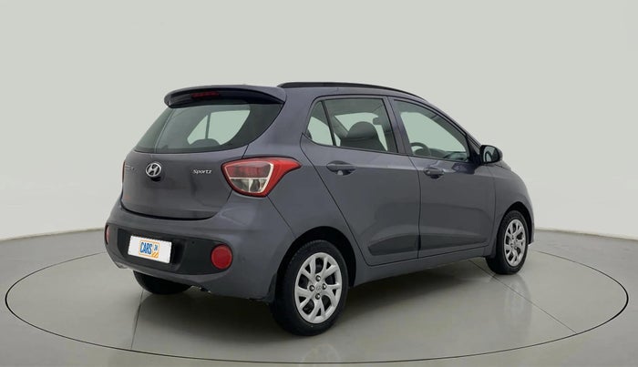 2018 Hyundai Grand i10 SPORTZ 1.2 KAPPA VTVT, Petrol, Manual, 55,374 km, Right Back Diagonal