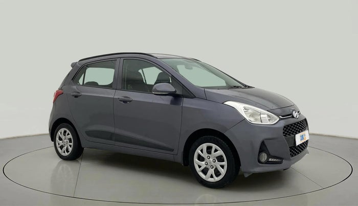 2018 Hyundai Grand i10 SPORTZ 1.2 KAPPA VTVT, Petrol, Manual, 55,374 km, Right Front Diagonal