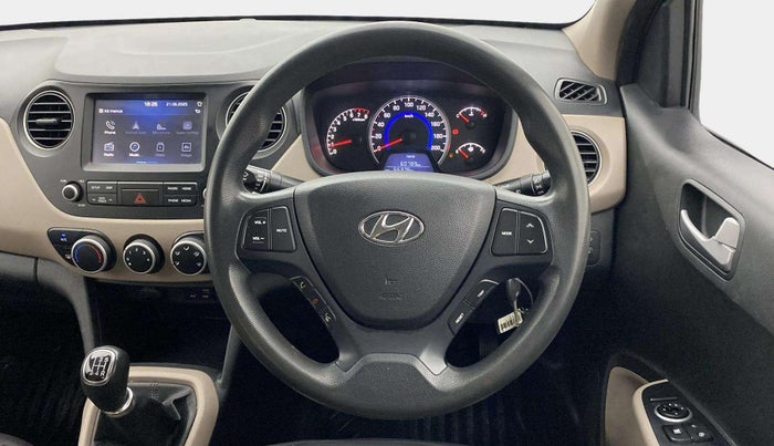 2018 Hyundai Grand i10 SPORTZ 1.2 KAPPA VTVT, Petrol, Manual, 55,374 km, Steering Wheel Close Up