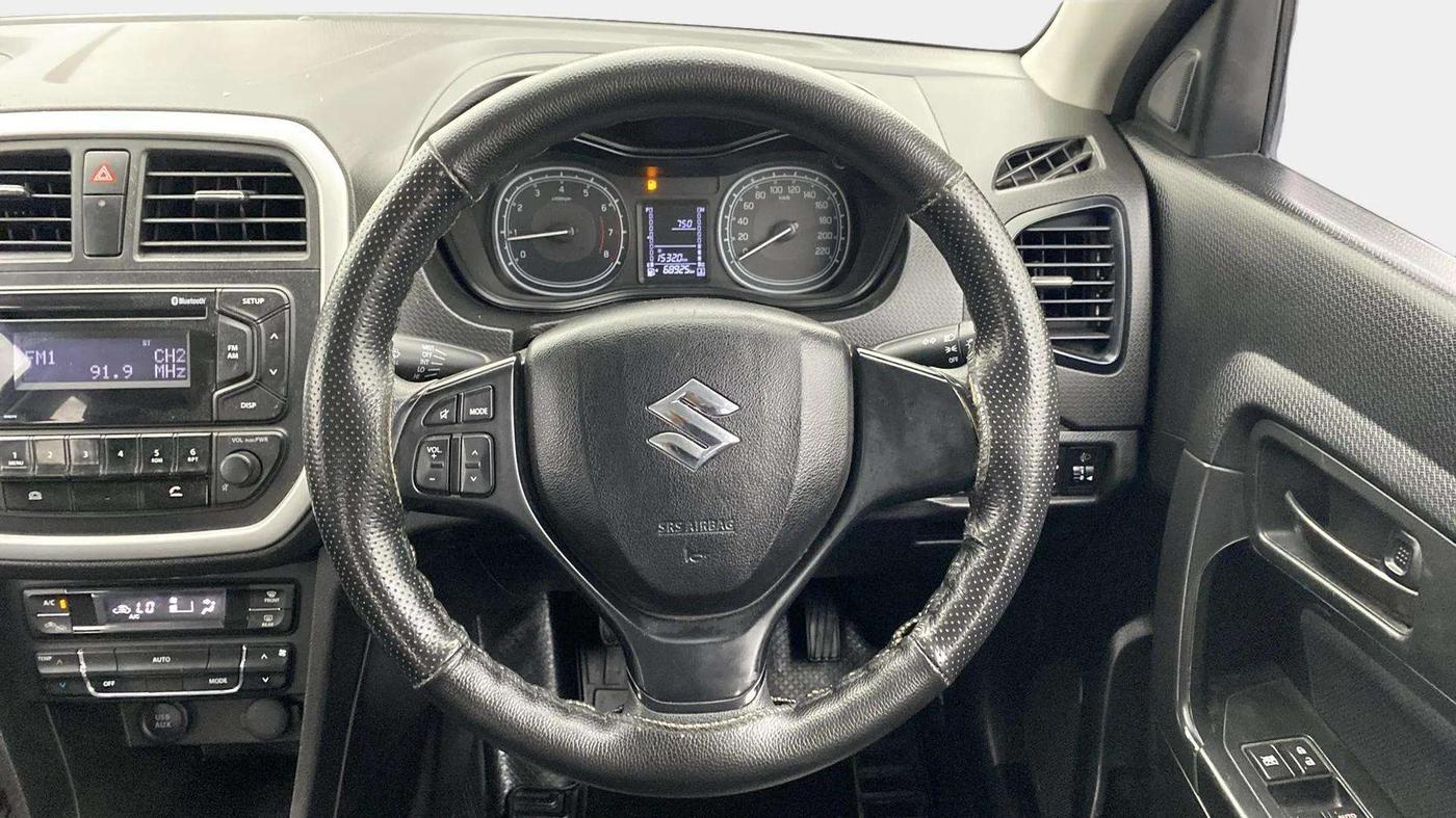 2021 Maruti Vitara Brezza VXI, Petrol, Manual, 69,033 km, Steering Wheel Close Up