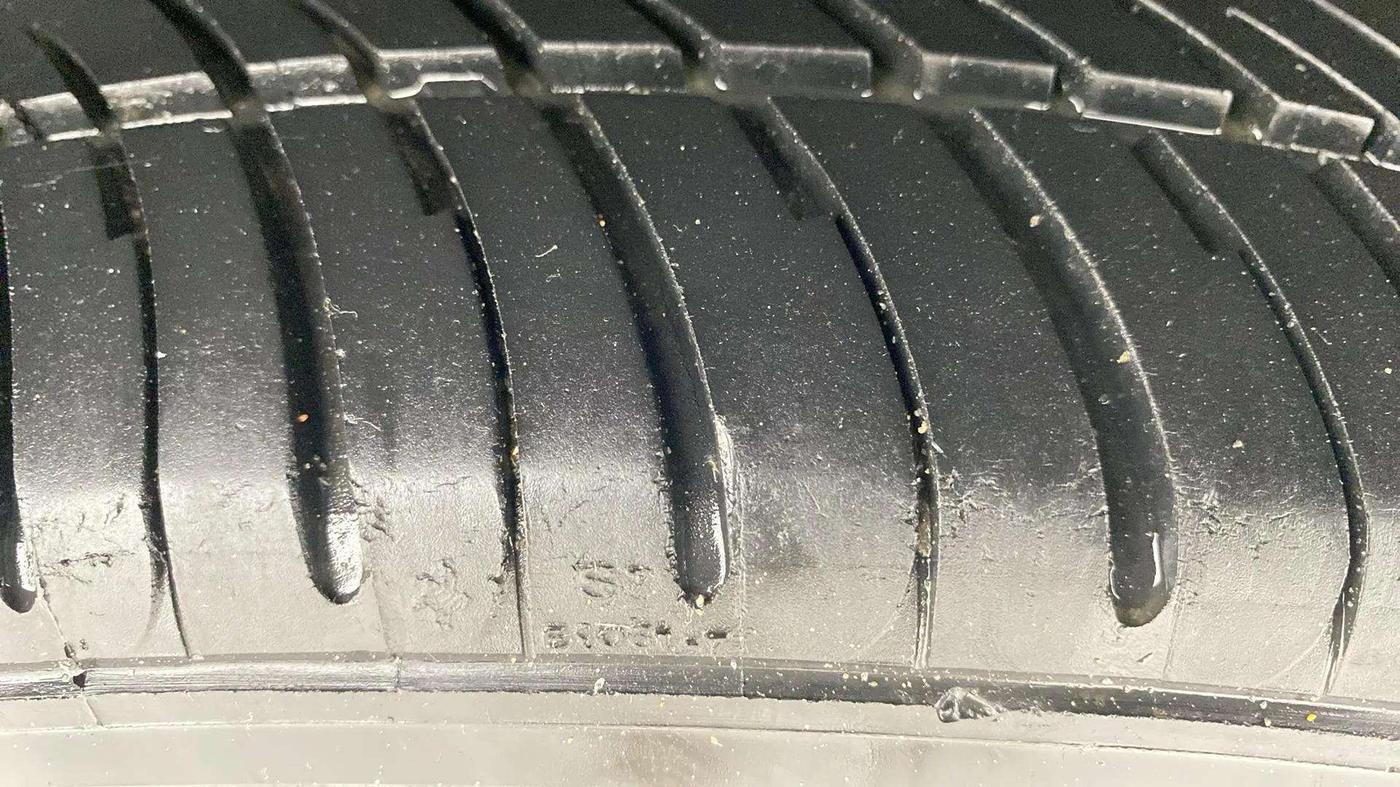 2021 Maruti Vitara Brezza VXI, Petrol, Manual, 69,033 km, Left Rear Tyre Tread