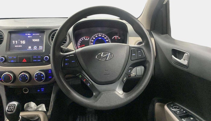 2019 Hyundai Grand i10 SPORTZ 1.2 KAPPA VTVT, Petrol, Manual, 33,184 km, Steering Wheel Close Up