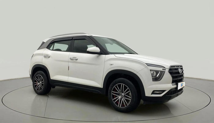 2022 Hyundai Creta E 1.5 PETROL, Petrol, Manual, 24,085 km, Right Front Diagonal