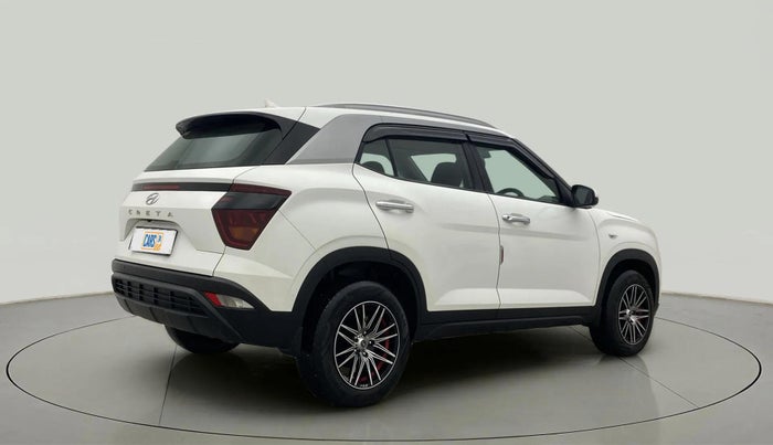 2022 Hyundai Creta E 1.5 PETROL, Petrol, Manual, 24,085 km, Right Back Diagonal