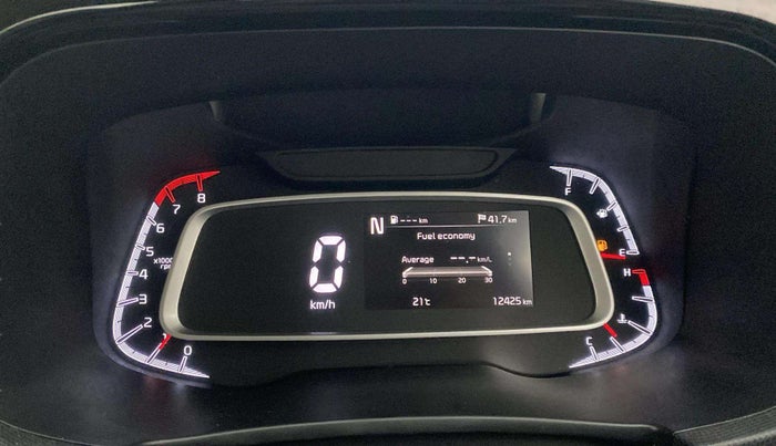2020 KIA SONET HTX PLUS 1.0 IMT, Petrol, Manual, 12,378 km, Odometer Image