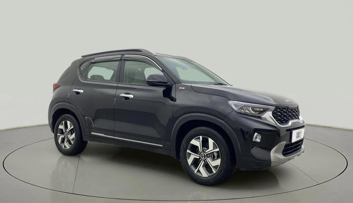 2020 KIA SONET HTX PLUS 1.0 IMT, Petrol, Manual, 12,378 km, Right Front Diagonal