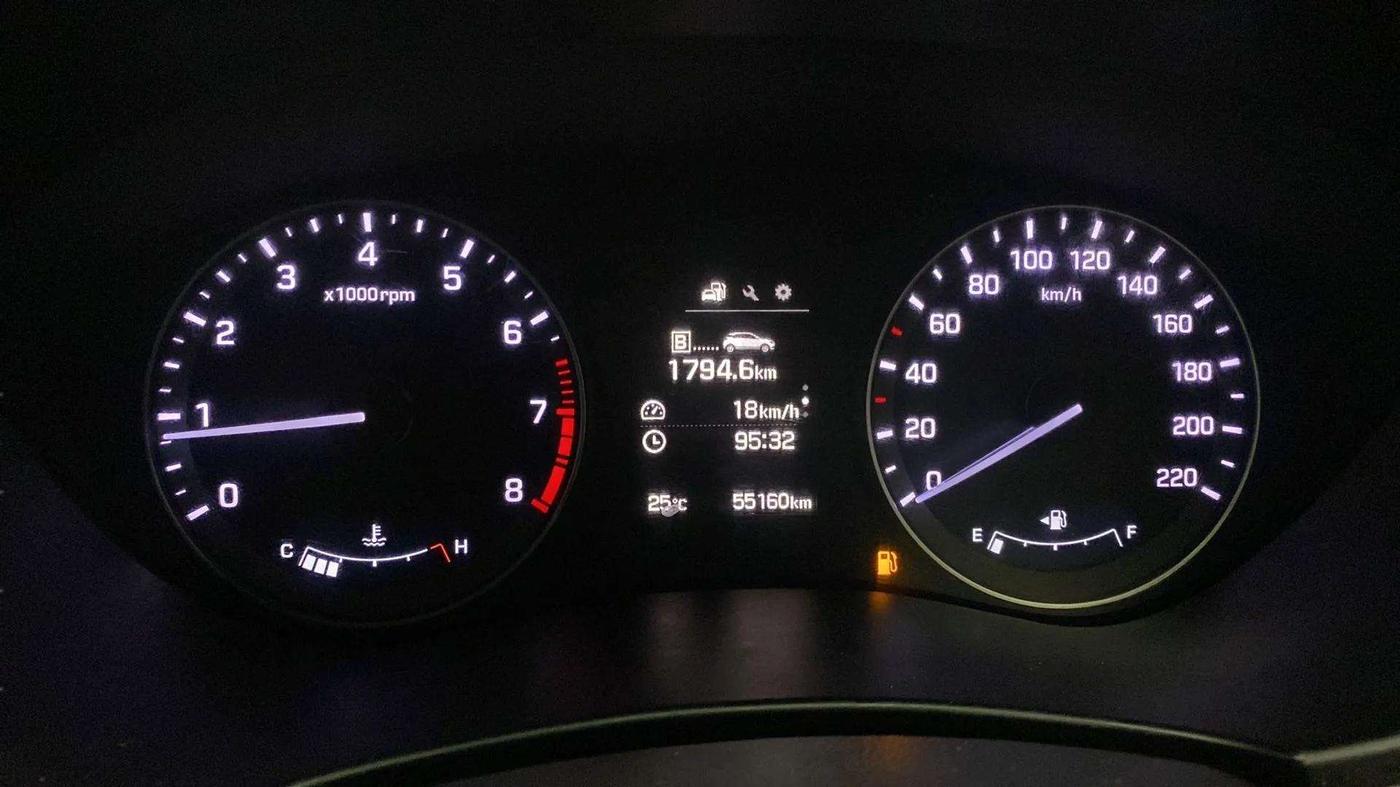 2014 Hyundai Elite i20 ASTA 1.2, Petrol, Manual, 55,362 km, Odometer Image